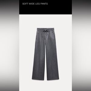 zara soft pants NWOT